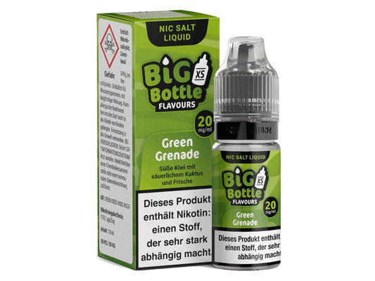 Big Bottle - Green Grenade - 10ml Fertigliquid (Nikotinsalz) - 1er Packung 20 mg/ml - Vapes4you