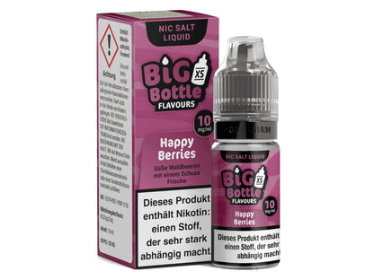 Big Bottle - Happy Berries - 10ml Fertigliquid (Nikotinsalz) - 1er Packung 10 mg/ml - Vapes4you