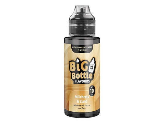 Big Bottle - Milchreis & Zimt - Longfill Aroma 10ml (120ml Flasche) - Milchreis & Zimt 1er Packung - Vapes4you