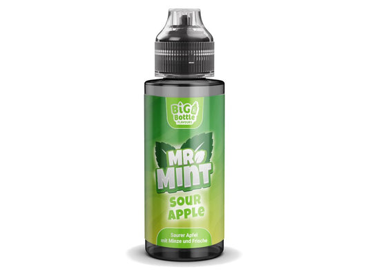 Big Bottle - Mr. Mint - Sour Apple - Longfill Aroma 10ml (120ml Flasche) - Sour Apple 1er Packung - Vapes4you