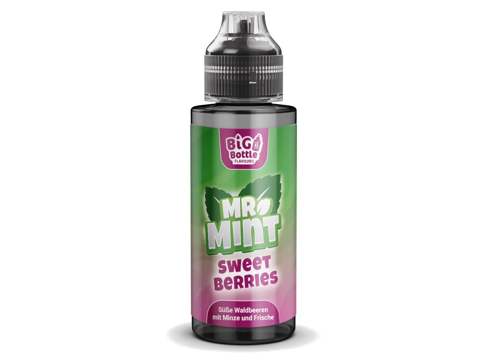 Big Bottle - Mr. Mint - Sweet Berries - Longfill Aroma 10ml (120ml Flasche) - Sweet Berries 1er Packung - Vapes4you
