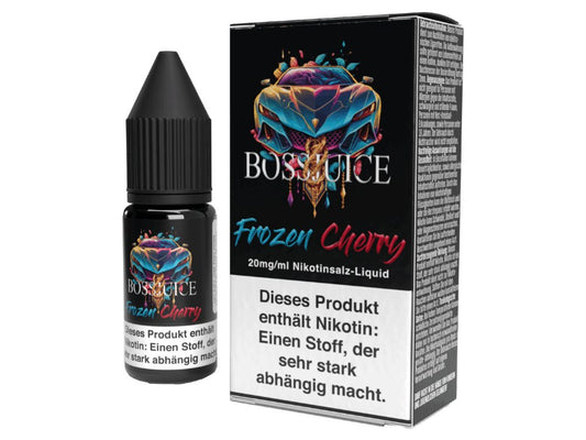 Boss Juice - Frozen Cherry - 10ml Fertigliquid (Nikotinsalz) - 1er Packung 20 mg/ml - Vapes4you