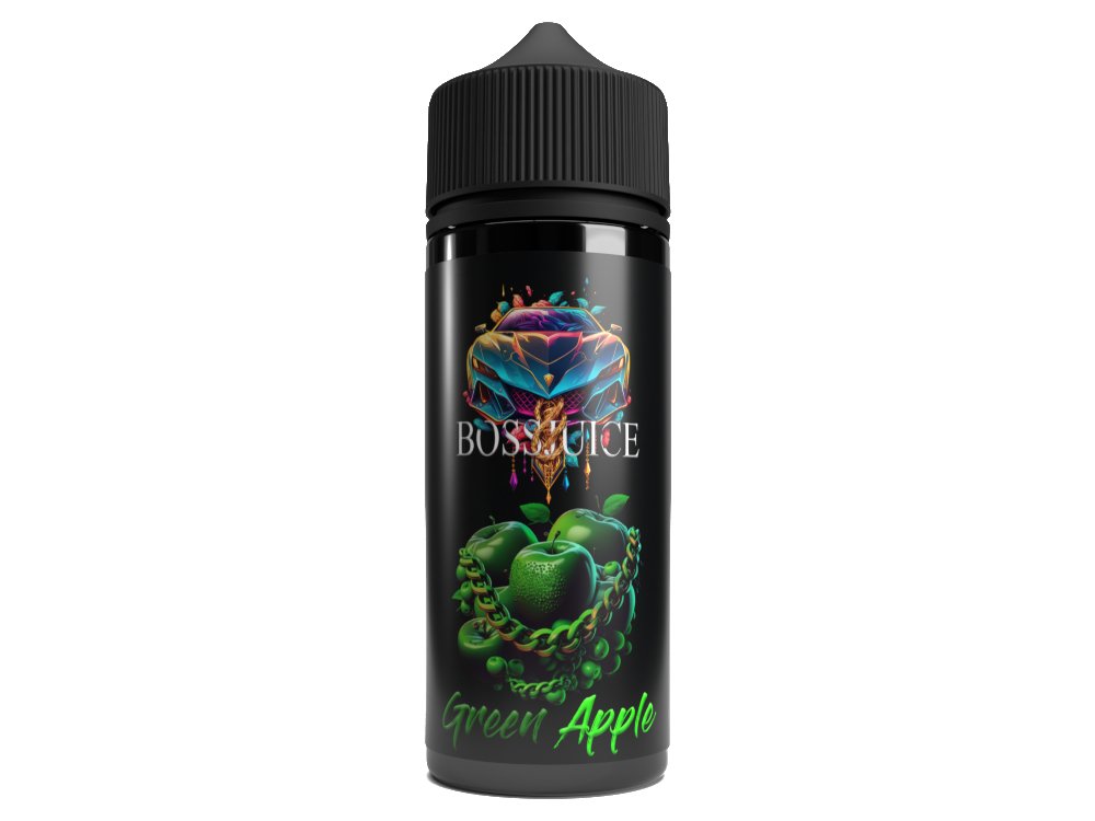 Boss Juice - Green Apple - Longfill Aroma 10ml (120ml Flasche) - 1er Packung - Vapes4you