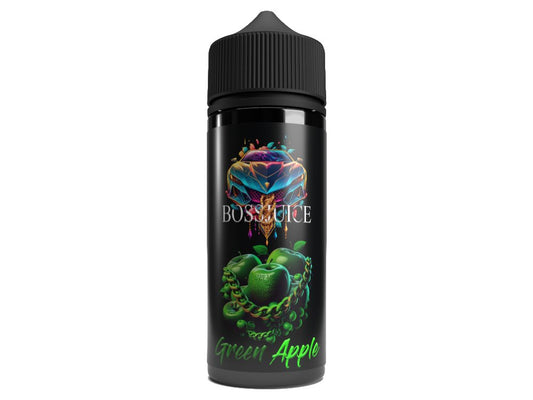 Boss Juice - Green Apple - Longfill Aroma 10ml (120ml Flasche) - 1er Packung - Vapes4you