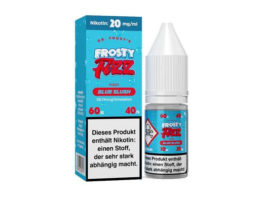 Dr. Frost - Frosty Fizz Blue Slush - 10ml Fertigliquid (Nikotinsalz) - 1er Packung 20 mg/ml - Vapes4you