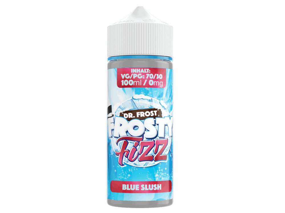 Dr. Frost - Frosty Fizz - Blue Slush - Shortfill Aroma 100ml (120ml Flasche) - 100 ml 1er Packung - Vapes4you