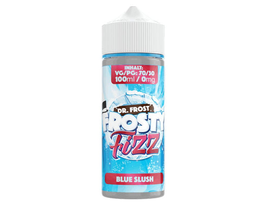 Dr. Frost - Frosty Fizz - Blue Slush - Shortfill Aroma 100ml (120ml Flasche) - 100 ml 1er Packung - Vapes4you