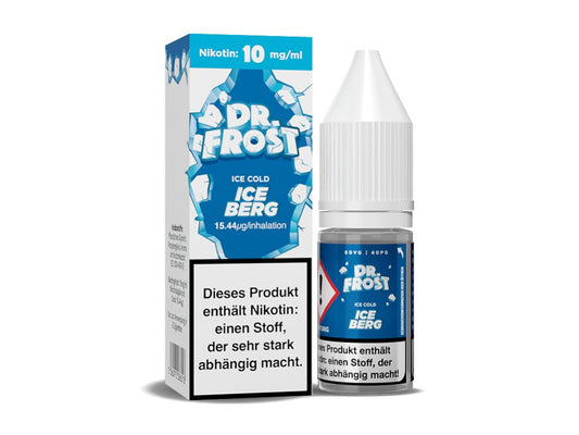 Dr. Frost Ice Cold - Iceberg - 10ml Fertigliquid (Nikotinsalz) - Iceberg 1er Packung 10 mg/ml- Vapes4you