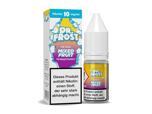 Dr. Frost Ice Cold - Mixed Fruit - 10ml Fertigliquid (Nikotinsalz) - Mixed Fruit 1er Packung 10 mg/ml- Vapes4you