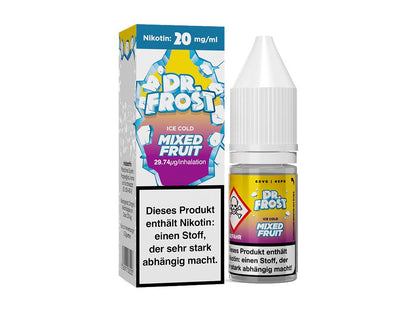 Dr. Frost Ice Cold - Mixed Fruit - 10ml Fertigliquid (Nikotinsalz) - Mixed Fruit 1er Packung 20 mg/ml- Vapes4you