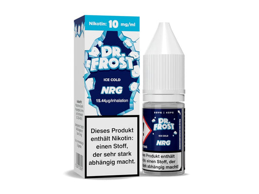 Dr. Frost Ice Cold - NRG - 10ml Fertigliquid (Nikotinsalz) - NRG 1er Packung 10 mg/ml- Vapes4you