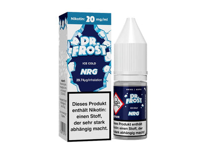 Dr. Frost Ice Cold - NRG - 10ml Fertigliquid (Nikotinsalz) - NRG 1er Packung 20 mg/ml- Vapes4you