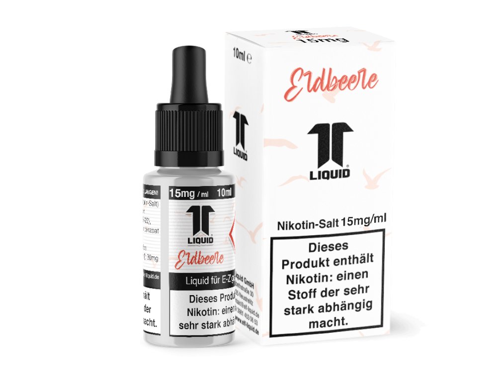 Elf-Liquid - Erdbeere - 10ml Fertigliquid (Nikotinfrei/Nikotin) - 1er Packung 15 mg/ml - Vapes4you