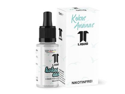 Elf-Liquid - Kokos Ananas - 10ml Fertigliquid (Nikotinfrei/Nikotin) - 1er Packung 0 mg/ml - Vapes4you