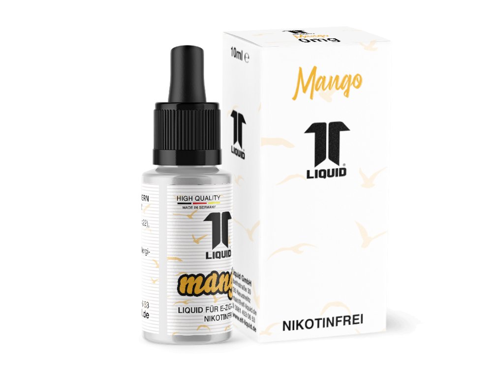 Elf-Liquid - Mango - 10ml Fertigliquid (Nikotinfrei/Nikotin) - 1er Packung 0 mg/ml - Vapes4you