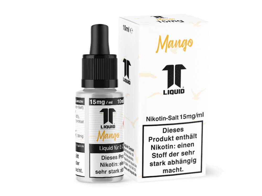 Elf-Liquid - Mango - 10ml Fertigliquid (Nikotinfrei/Nikotin) - 1er Packung 15 mg/ml - Vapes4you