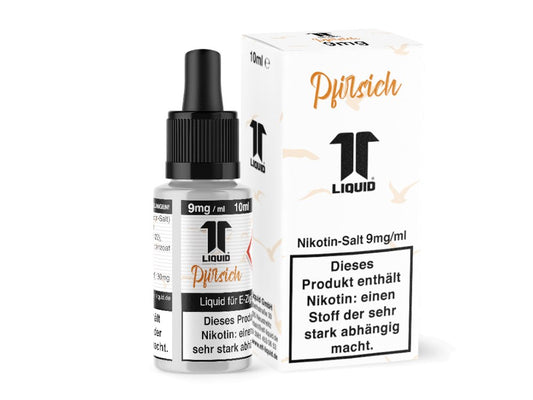 Elf-Liquid - Pfirsich - 10ml Fertigliquid (Nikotinfrei/Nikotin) - 1er Packung 9 mg/ml - Vapes4you