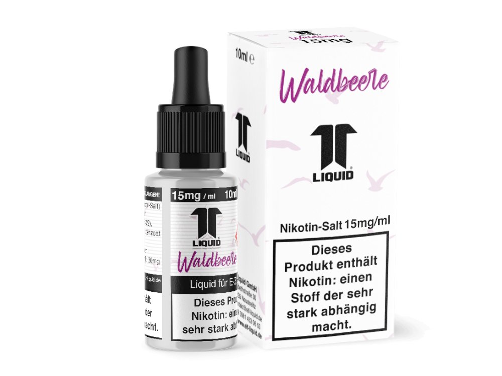 Elf-Liquid - Waldbeere - 10ml Fertigliquid (Nikotinfrei/Nikotin) - 1er Packung 15 mg/ml - Vapes4you