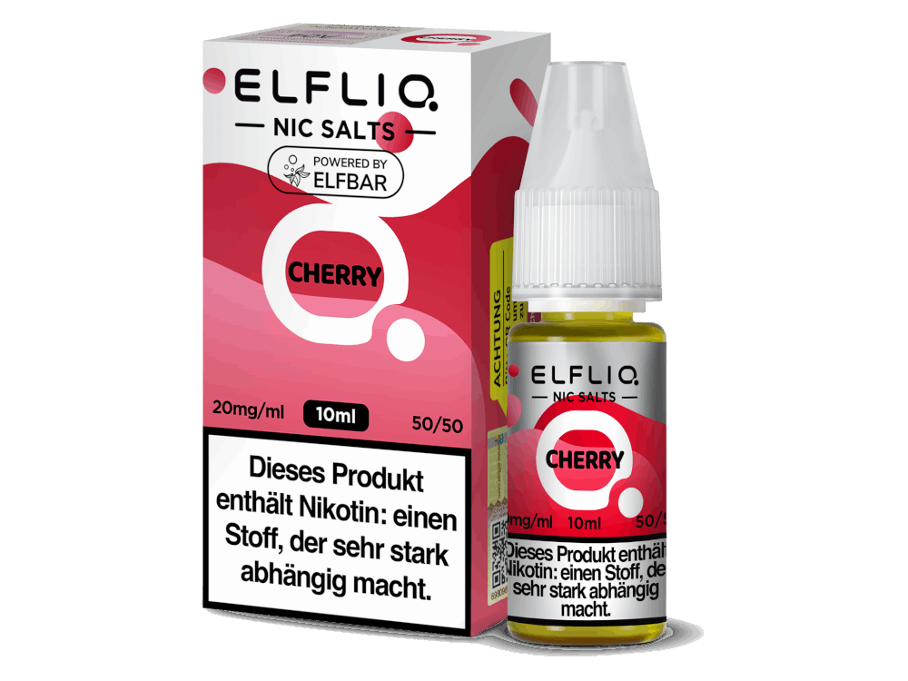 ELFLIQ - Cherry - 10ml Fertigliquid (Nikotinsalz) - 1er Packung 10 mg/ml - Vapes4you