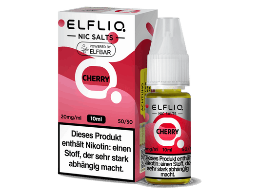 ELFLIQ - Cherry - 10ml Fertigliquid (Nikotinsalz) - 1er Packung 20 mg/ml - Vapes4you