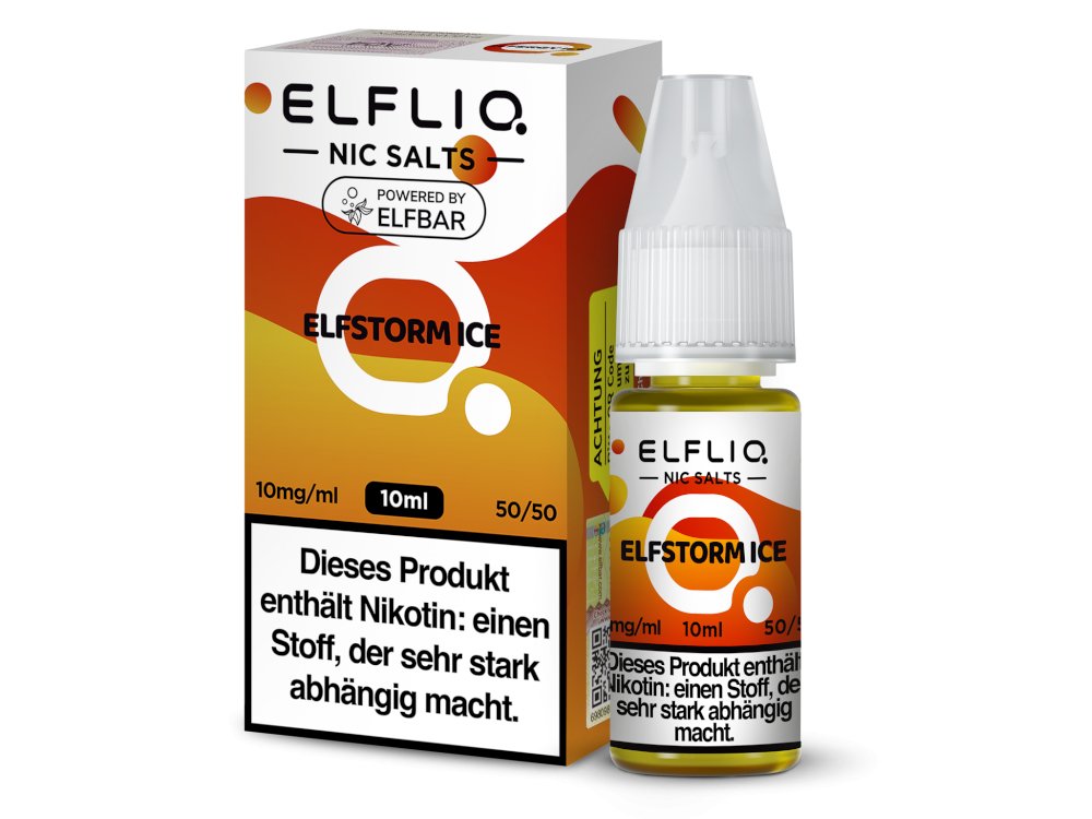 ELFLIQ - Elfstorm Ice - Nikotinsalz Liquid - 1er Packung 10 mg/ml - Vapes4you