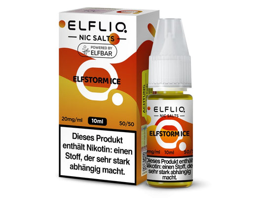 ELFLIQ - Elfstorm Ice - Nikotinsalz Liquid - 1er Packung 20 mg/ml - Vapes4you