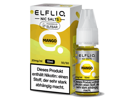 ELFLIQ - Mango - 10ml Fertigliquid (Nikotinsalz) - 1er Packung 20 mg/ml - Vapes4you