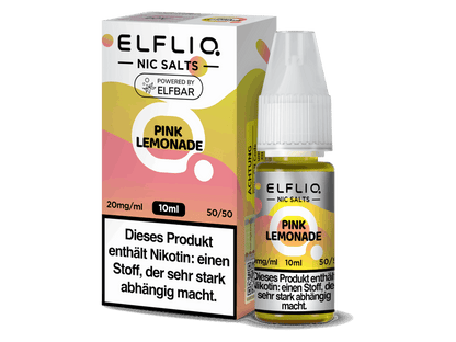 ELFLIQ - Pink Lemonade - 10ml Fertigliquid (Nikotinsalz) - 1er Packung 10 mg/ml - Vapes4you