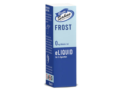 Erste Sahne - Frost - 10ml Fertigliquid (Nikotinfrei/Nikotin) - 1er Packung 12 mg/ml - Vapes4you