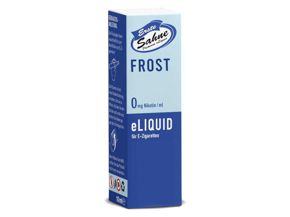 Erste Sahne - Frost - 10ml Fertigliquid (Nikotinfrei/Nikotin) - 1er Packung 3 mg/ml - Vapes4you