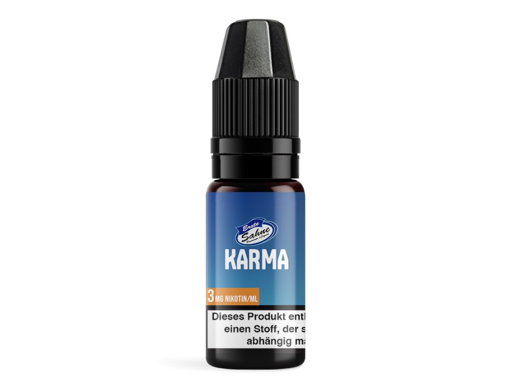 Erste Sahne - Karma - 10ml Fertigliquid (Nikotin) - 1er Packung 12 mg/ml - Vapes4you