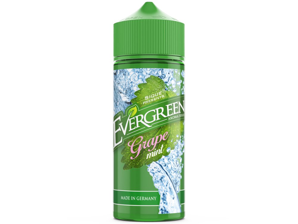 Evergreen - Grape Mint - Longfill Aroma 13ml (120ml Flasche) - 1er Packung - Vapes4you