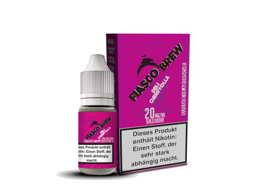 Fiasco Brew - Deli Cherryolla - 10ml Fertigliquid (Hybrid Nikotinsalz) - 1er Packung 20 mg/ml - Vapes4you