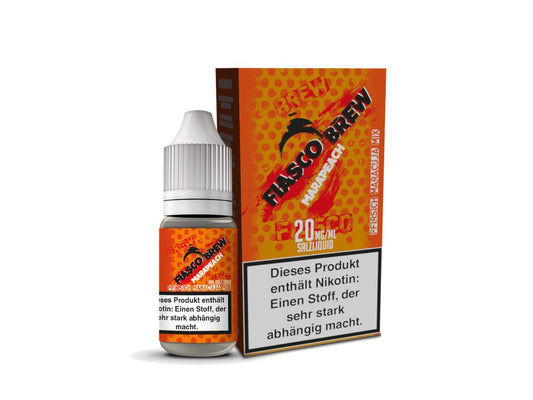 Fiasco Brew - Marapeach - 10ml Fertigliquid (Hybrid Nikotinsalz) - 1er Packung 20 mg/ml - Vapes4you
