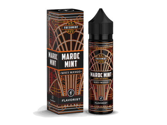 Flavorist - Maroc Mint - Maui Mango - Longfill Aroma 10ml (60ml Flasche) - 1er Packung - Vapes4you
