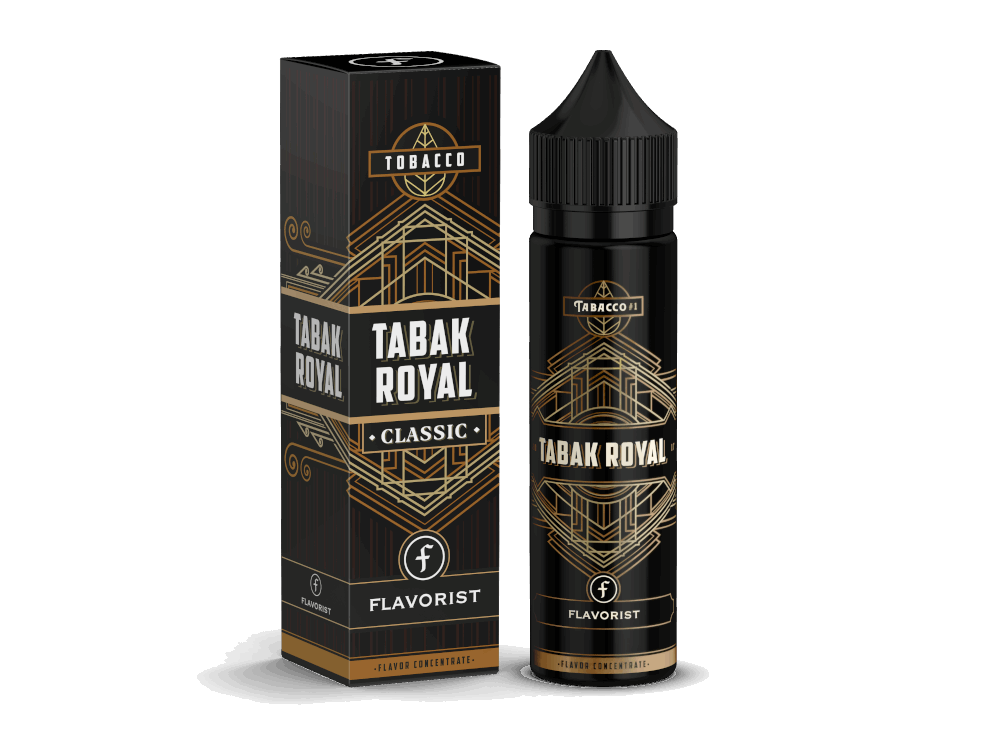 Flavorist - Tabak Royal - Classic - Longfill Aroma 10ml (60ml Flasche) - 1er Packung - Vapes4you