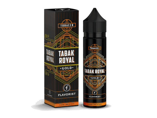 Flavorist - Tabak Royal - Gold - Longfill Aroma 10ml (60ml Flasche) - 1er Packung - Vapes4you