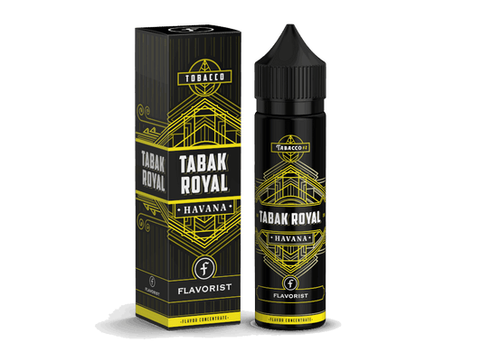 Flavorist - Tabak Royal - Havana - Longfill Aroma 10ml (60ml Flasche) - 1er Packung - Vapes4you