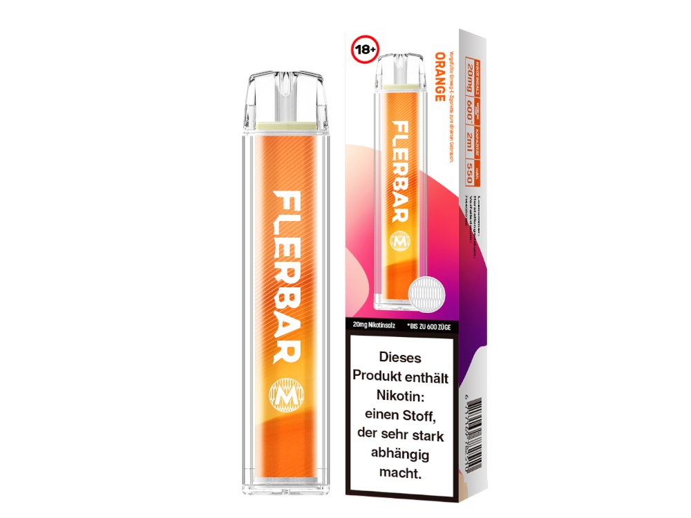 Flerbar - M - Einweg E-Zigarette (Nikotin) - Apple Ice 1er Packung 20 mg/ml- Vapes4you