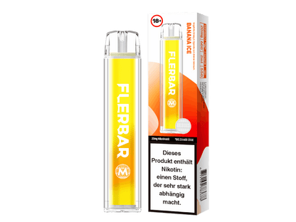 Flerbar - M - Einweg E-Zigarette (Nikotin) - Banana Ice 1er Packung 20 mg/ml- Vapes4you