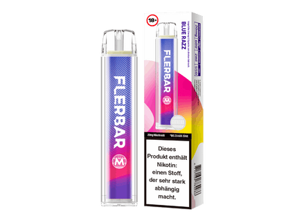 Flerbar - M - Einweg E-Zigarette (Nikotin) - Blue Razz 1er Packung 20 mg/ml- Vapes4you