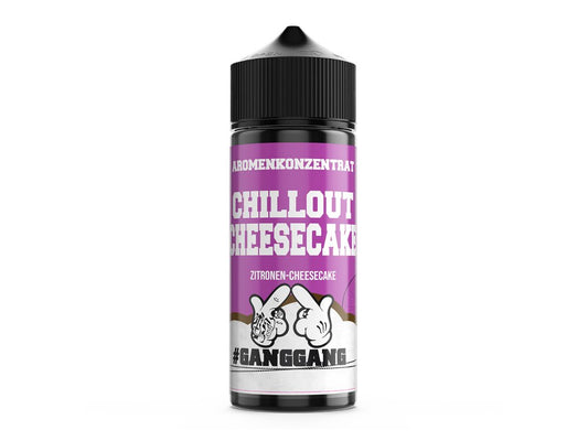 GangGang - Chillout Cheesecake - Longfill Aroma 10ml (120ml Flasche) - 1er Packung - Vapes4you