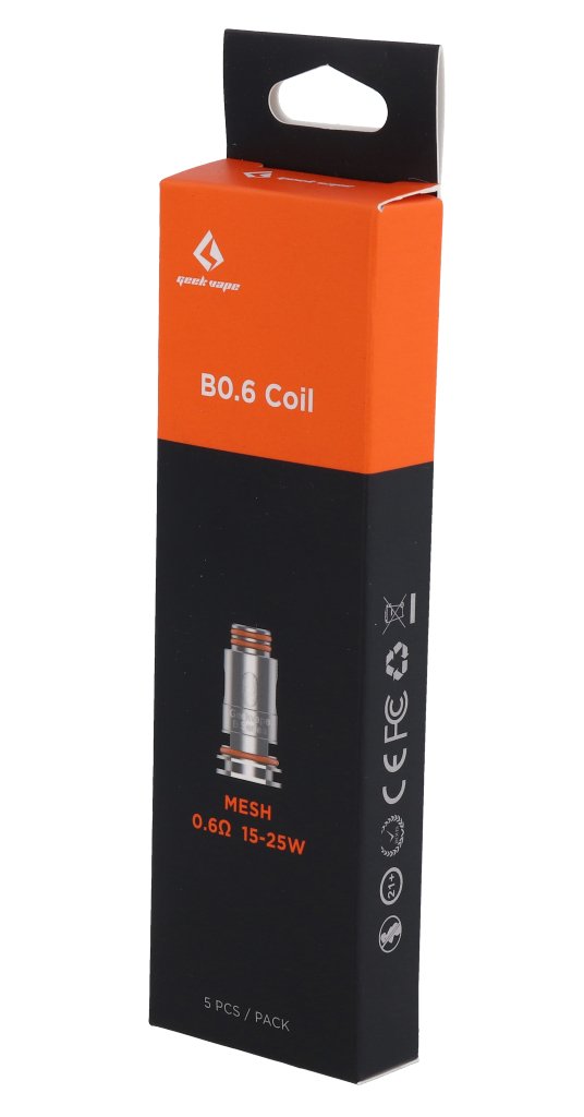 GeekVape - B Series - Heads 0,4 Ohm / 0,6 Ohm (5 Stück pro Packung) - 1er Packung 0,4 Ohm - Vapes4you