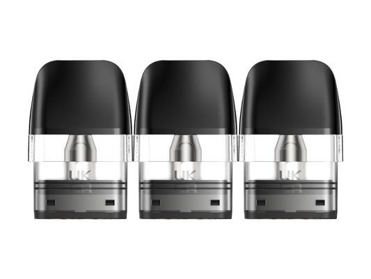 GeekVape - Q Series - 2ml Cartridge mit Head 1,2 Ohm / 0,8 Ohm (3 Stück pro Packung) - 1er Packung 0,6 Ohm - Vapes4you
