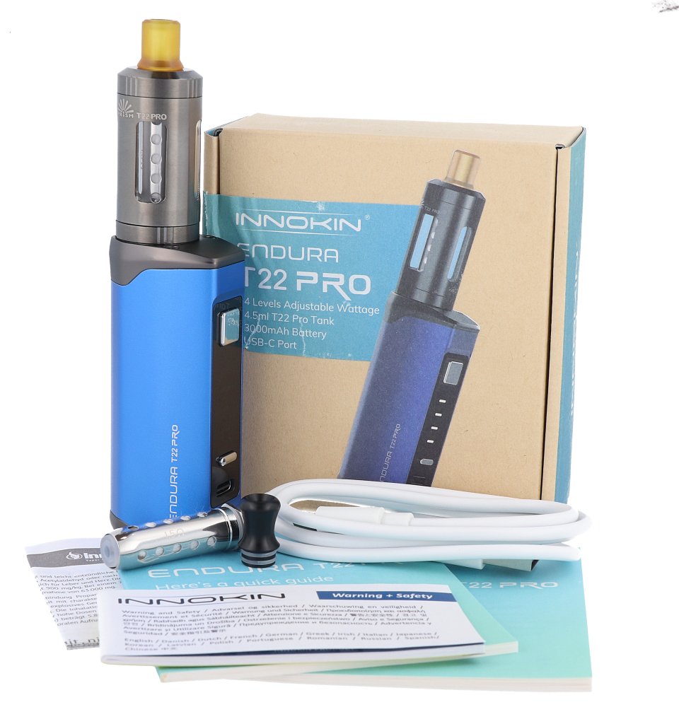 Innokin - Endura T22 Pro - E-Zigaretten Set - matt-schwarz 1er Packung - Vapes4you