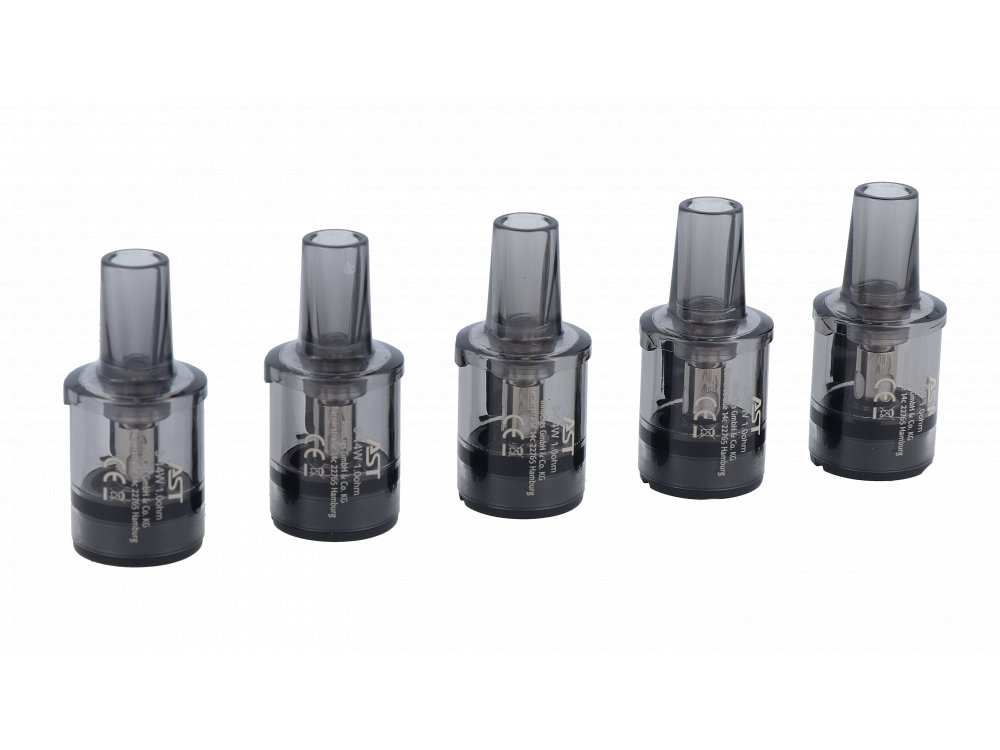 Joyetech - eGo Pod AST - 2ml Cartridge 1,0 Ohm (5 Stück pro Packung) - 1er Packung 1,0 Ohm - Vapes4you