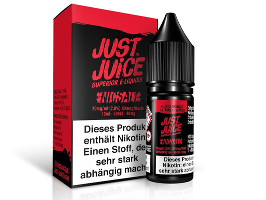 Just Juice - Blood Orange, Citrus & Guava - 10ml Fertigliquid (Nikotinsalz) - 1er Packung 20 mg/ml - Vapes4you