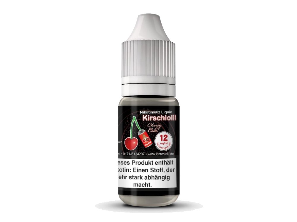 Kirschlolli - Cherry Cola - 10ml Fertigliquid (Nikotinsalz) - 1er Packung 12 mg/ml - Vapes4you
