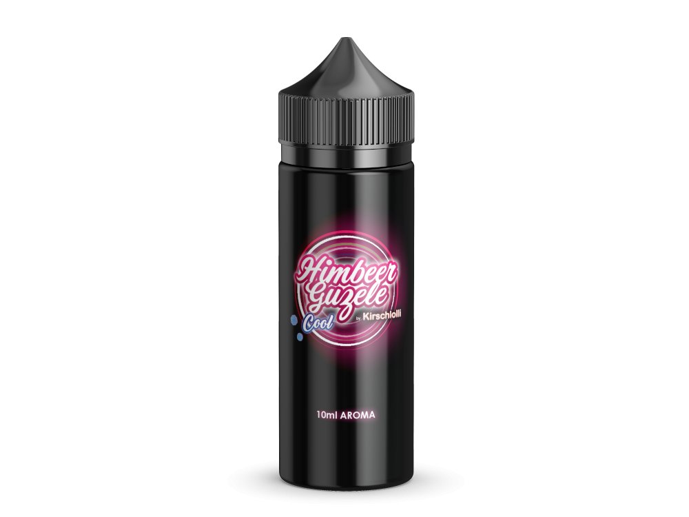 Kirschlolli - Himbeer Guzele Cool - Longfill Aroma 10ml (120ml Flasche) - 1er Packung - Vapes4you