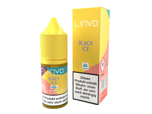 Linvo - Black Ice - 10ml Fertigliquid (Nikotinsalz) - 1er Packung 20 mg/ml - Vapes4you
